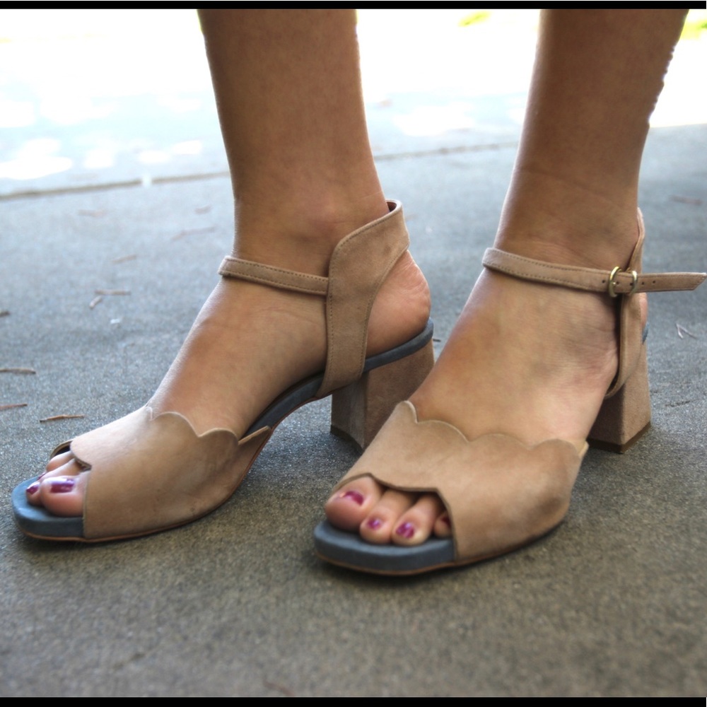 Paolo Mattei Anthropologie Blush Pink High Heels